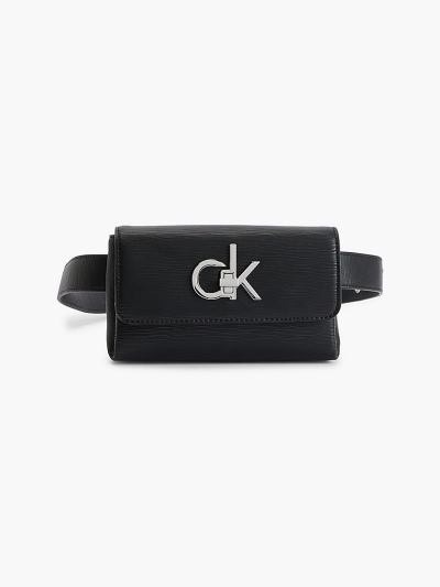 Calvin Klein Táskák & Kiegészítők HU995366 | Calvin Klein Bőr Női Övtáska Fekete